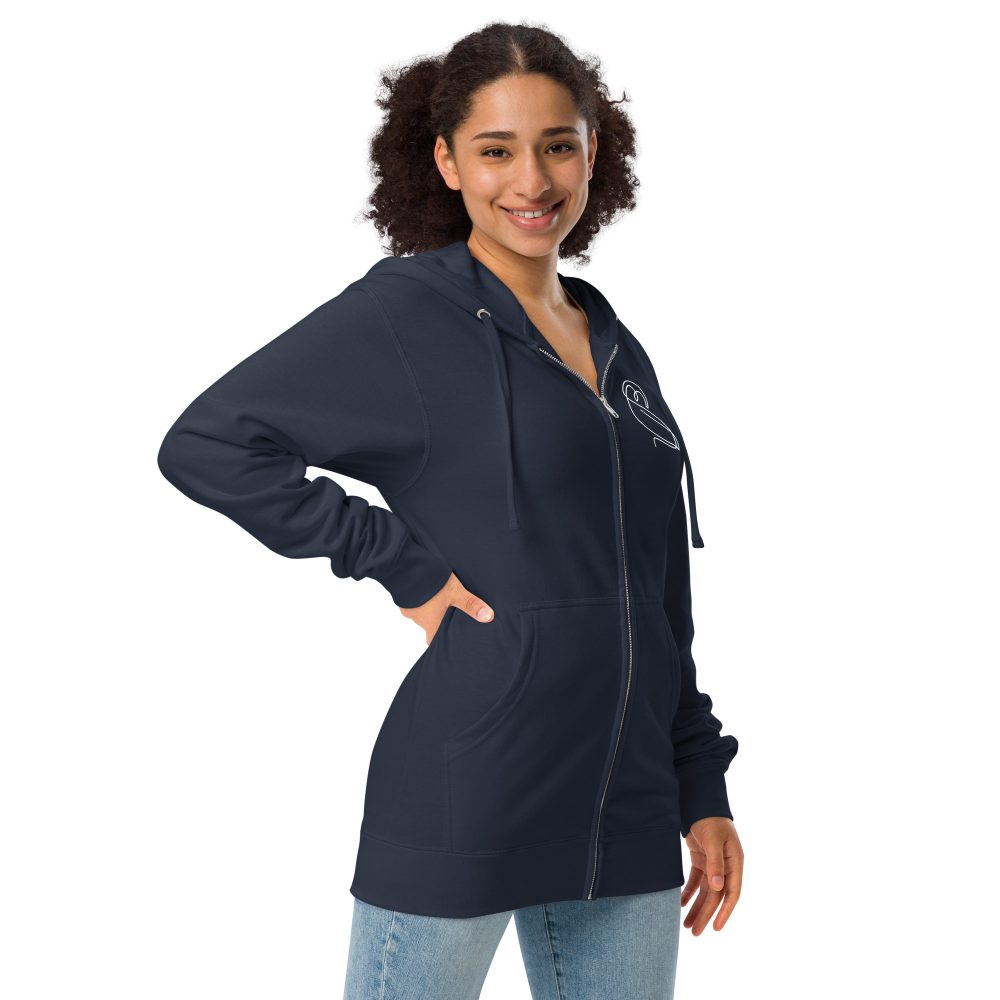 Gentle Crown Fragment  Admire playful beyond the ordinary - zip up hoodie - Image 8