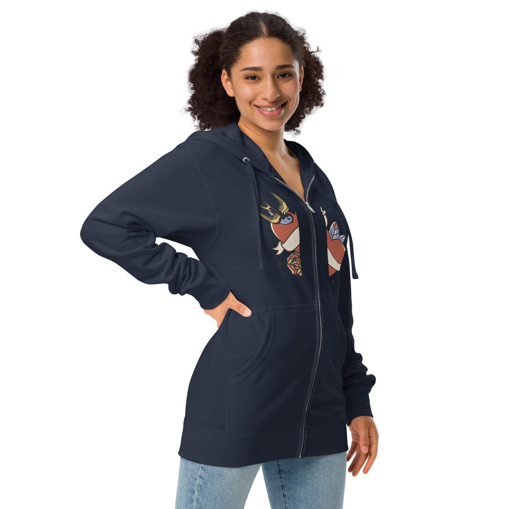 Feather Frame Hoodie – View the World Through Wings - Image 9