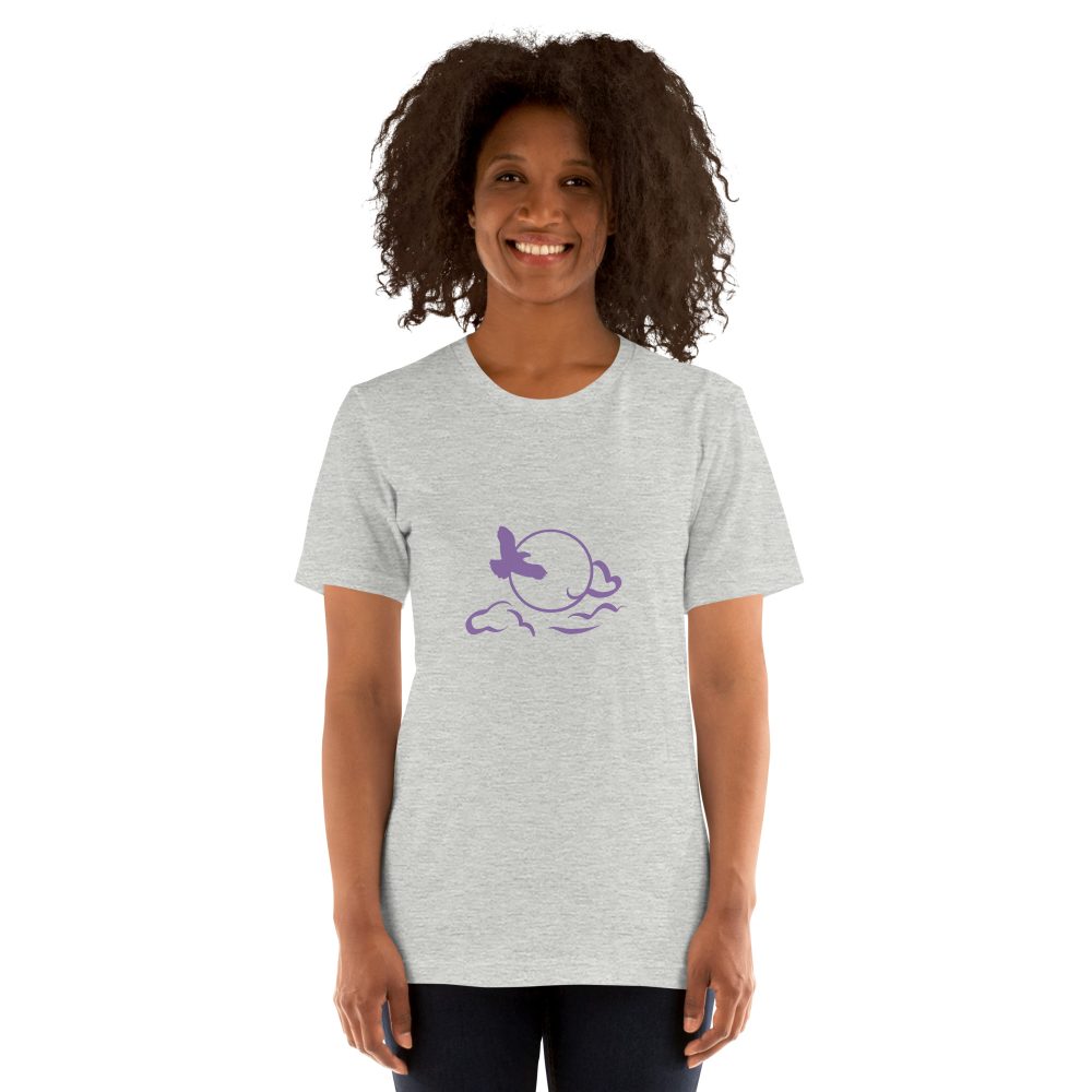 Skyward Soul Unisex Tee – Where Birds Fly, Hearts Follow - Image 16