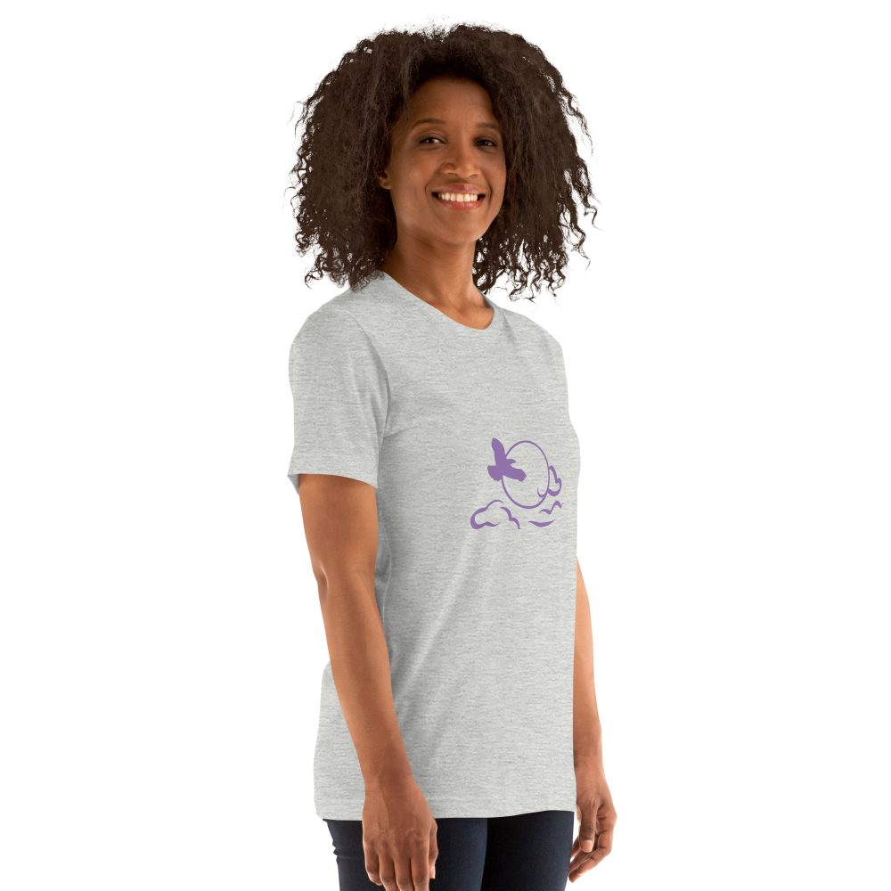 Skyward Soul Unisex Tee – Where Birds Fly, Hearts Follow - Image 17
