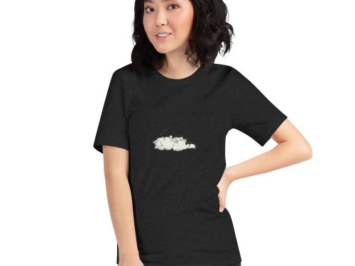 The Silent Stare Unisex Tee – When Your Cat Judges in Style