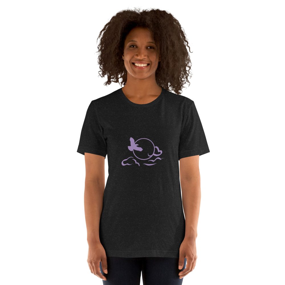 Skyward Soul Unisex Tee – Where Birds Fly, Hearts Follow - Image 2