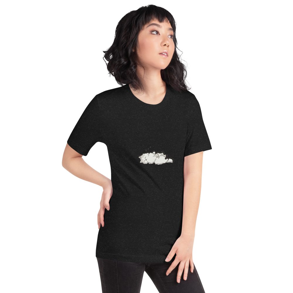 The Silent Stare Unisex Tee – When Your Cat Judges in Style - Image 2