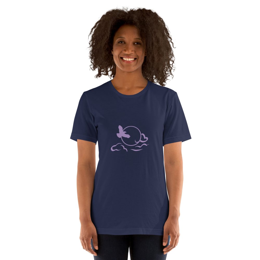 Skyward Soul Unisex Tee – Where Birds Fly, Hearts Follow - Image 9