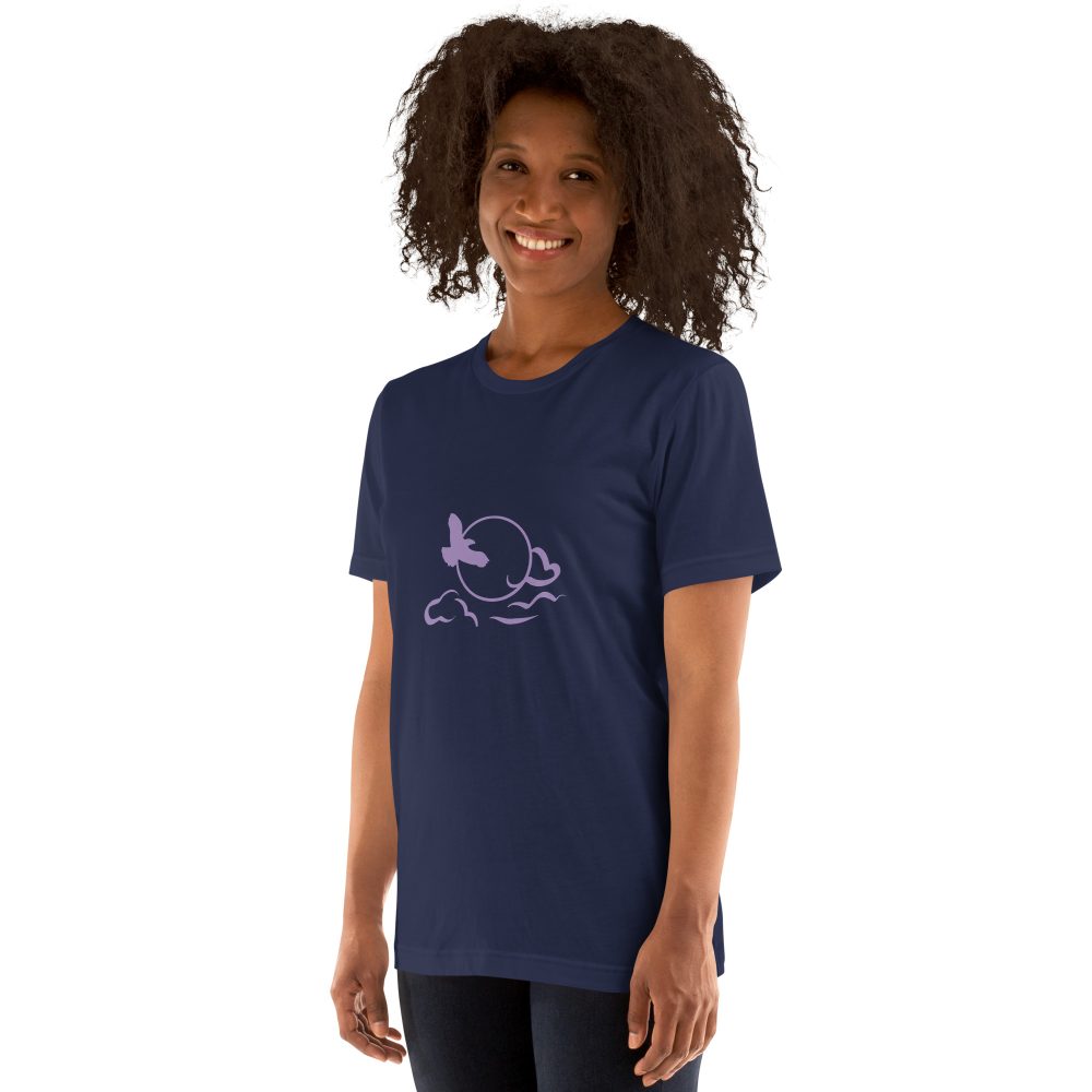 Skyward Soul Unisex Tee – Where Birds Fly, Hearts Follow - Image 11