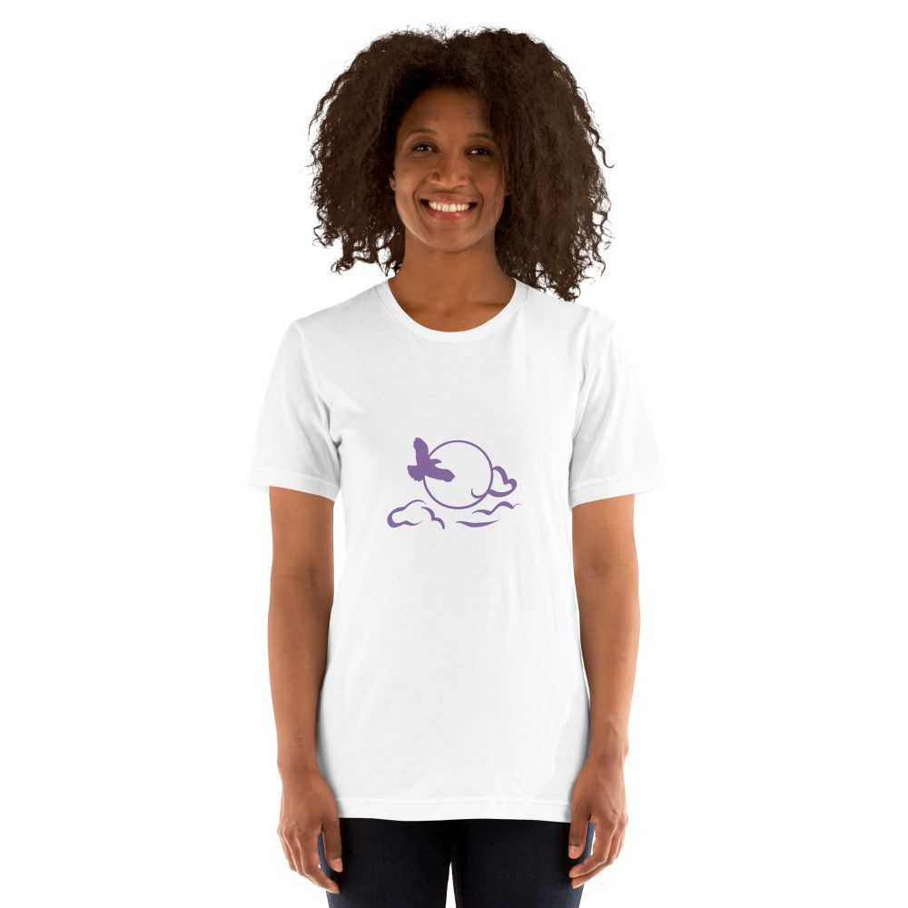 Skyward Soul Unisex Tee – Where Birds Fly, Hearts Follow - Image 22