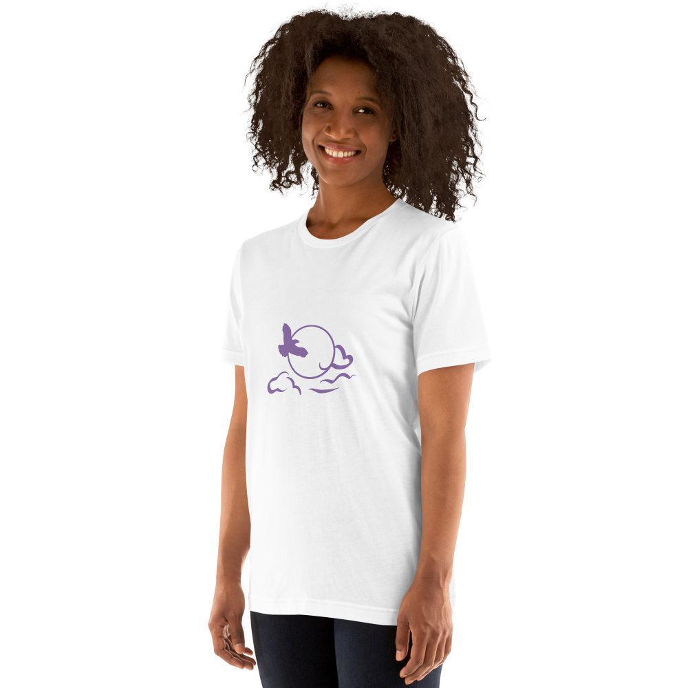 Skyward Soul Unisex Tee – Where Birds Fly, Hearts Follow - Image 24